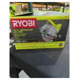 Ryobi 7-1/4" circular saw with laser