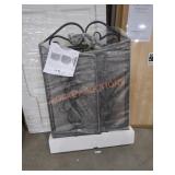 Fire place flame guard
