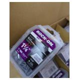 Rock on cement board screws