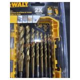 DeWalt 21pc titanium nitride coated drill bit set