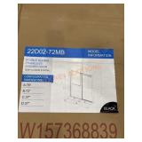 Shower Door matte black