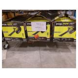 Shelf Lot Ryobi 3- 40v Blowers,Tool Only, NO
