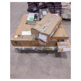 Skid Lot Mixed Flooring Tiles And Plank, 48x30"