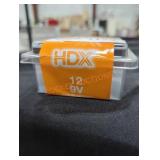 HDX 12 9v batteries