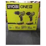 Ryobi 18v Brushless 2-TOOL Combo Kit Drill Driver
