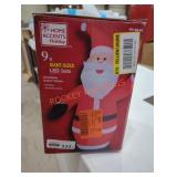 9 ft giant sized led Santa inflatable