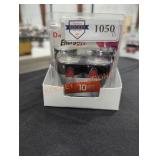 2 packs of 4 D Energizer batteries