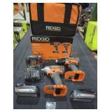 Ridgid 18V 2-Tool Combo Kit