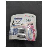2 Energizer cr2 packs batteries