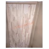5ft x 30" Unfinished Birch Solid Wood Butcher