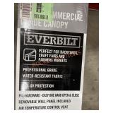 Overbuilt 10ft x 10ft white canopy