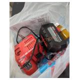 Milwaukee M18 12 ah battery and charger