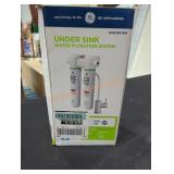 GE under sink water filtration system