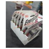 6 packs 2 9v Energizer batteries