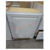 White Wall Cabinet 24" x 12" x 30.5"