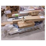 Skid Lot Mixed Plank Flooring, Various Size