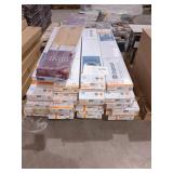 Skid Lot Mixed Plank Flooring, HDC & LifeProof