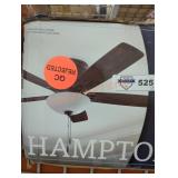 Hampton Bay 52" led indoor ceiling fan