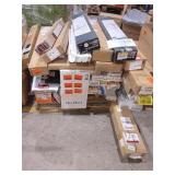 Skid Lot Various Size Blinds, Vent Covers,