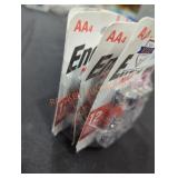 4 packs 4 AA Energizer batteries
