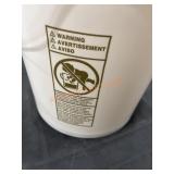 Bway 5 gallon white bucket