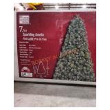 7.5ft Sparkling Amelia Pine LED Pre-Lit Tree