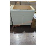 White Cabinet 35 1/2inx25inx35in