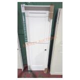 82in by 25in white door