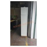 84in by 18in by 24in white cabinet