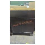 30in by34in by 24in brown cabinet