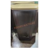 34in by 42in brown cabinet