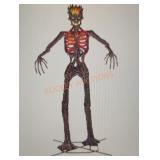 12.5 Ft Grave & Bones Inferno Deadwood Skeleton