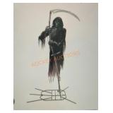 12ft Grave and bones levitating Reaper
