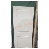 80in by 32in white door