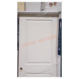 32in by 80in white door