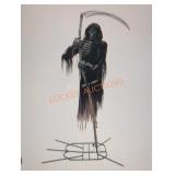 12 ft Grave and bones levitating Reaper