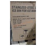 Stainless steel ice maker