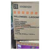 12.5ft Grave and bones inferno Deadwood Skeleton