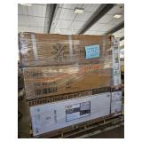 Skid Lot Bathtub Selection, Shower Base, Vanity