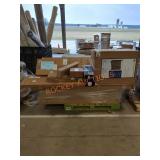 Vanity, Ceramic Heater, Shelving, Refrigerator,
