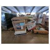 Space cabinet, sink, ladder, Bathtub, windows