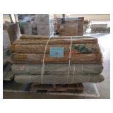 6 ft reed fencing natural finish