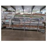 Large Rack Lot of Carpets, Rugs & Flooring Rolls