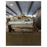 Lights, doors, scaffolding, flooring tiles,