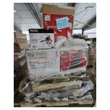 Traffic Master Flooring, Rigid Drain Cleaner, Door
