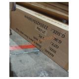 Sliding barn door with track 30"
