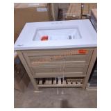 NEW COLUMBIA PICKUP. 30"W x 19" D x 35" H Sink