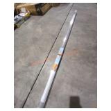 Fabric Roller Shade Gray 73" W x 72" L