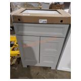 Grey Bathroom Vanity with Sink Top Approx