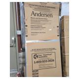 Anderson Glass Screen Door in RED